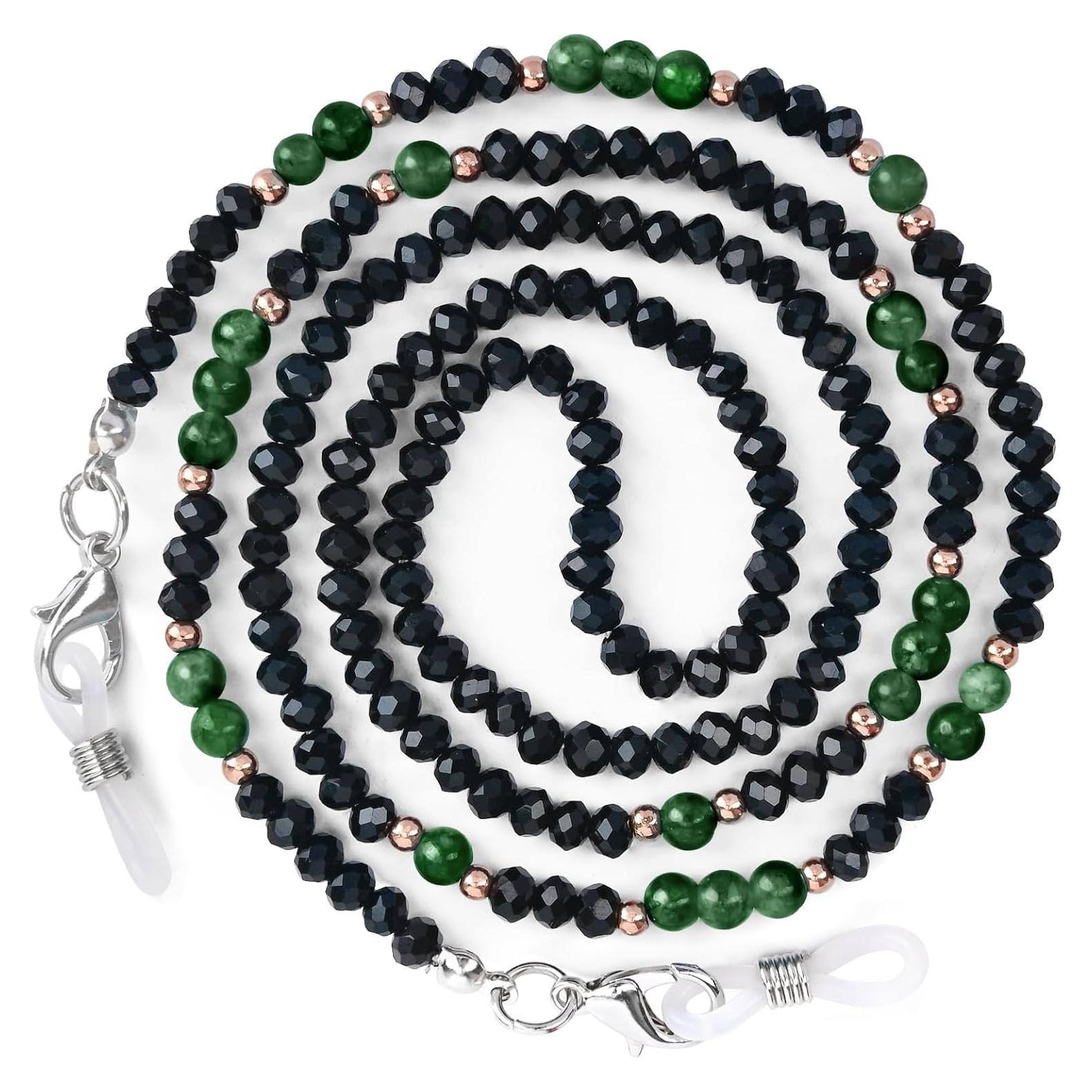 Cadena de Gafas de Moda Knagsfa Jade Malayo 71cm