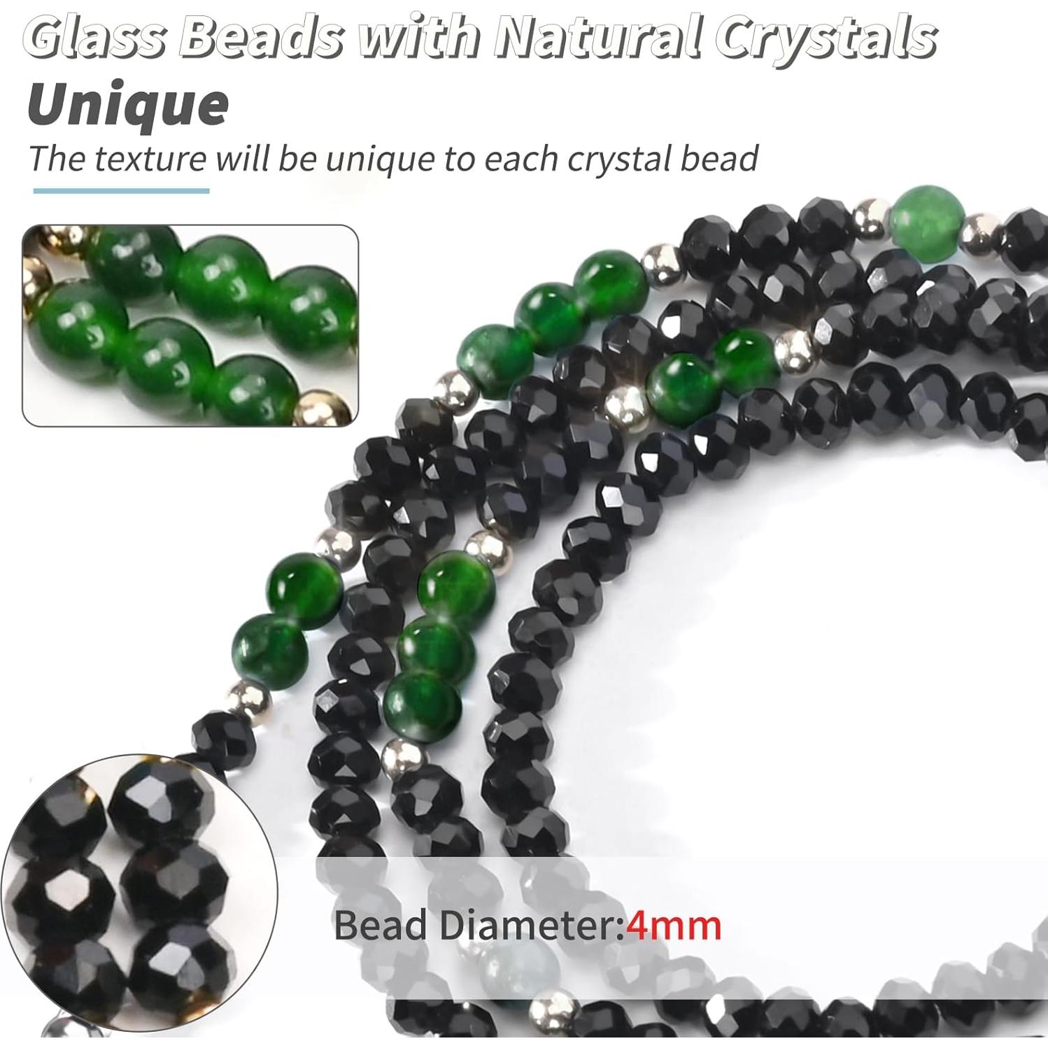 Cadena de Gafas de Moda Knagsfa Jade Malayo 71cm