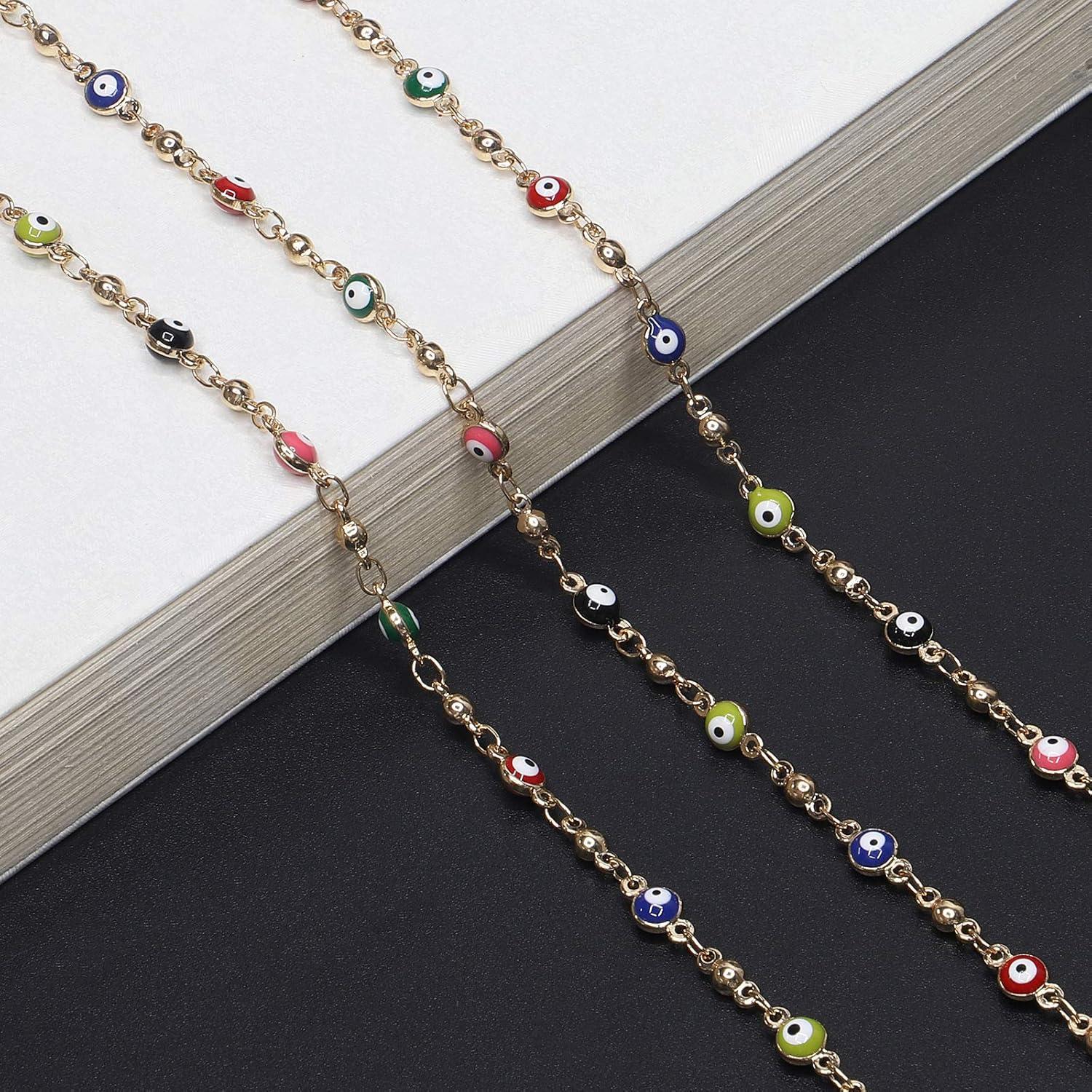 Cadena Soporte para Mascarilla COLORFUL BLING 70.1 cm