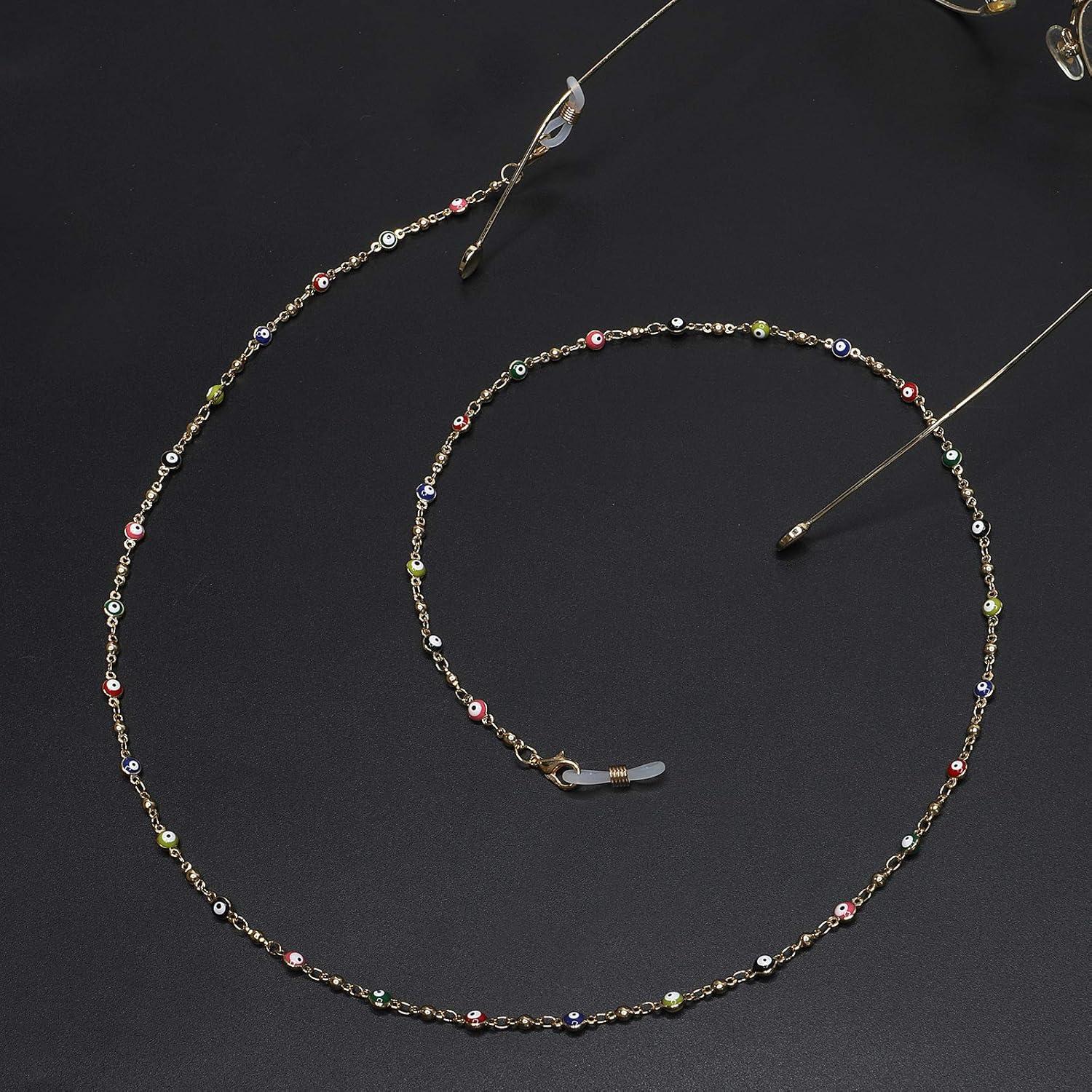 Cadena Soporte para Mascarilla COLORFUL BLING 70.1 cm