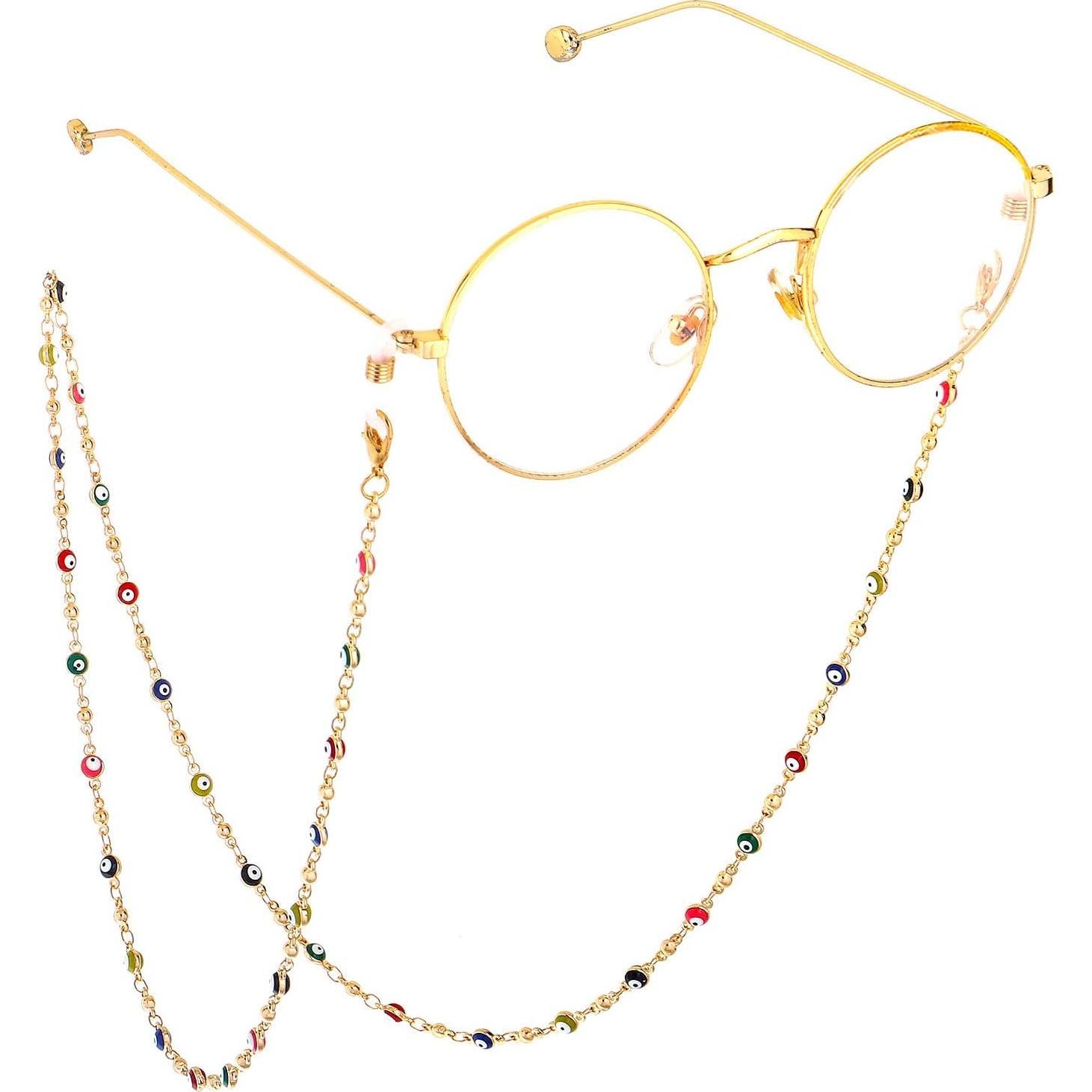 Cadena Soporte para Mascarilla COLORFUL BLING 70.1 cm