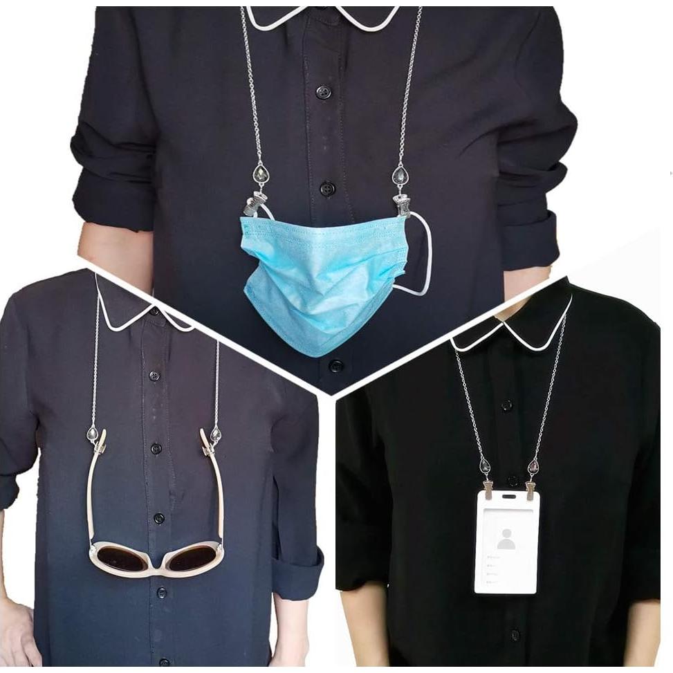 Soporte de Gafas Ever Cute Clip Teardrop Gris 73.9 cm