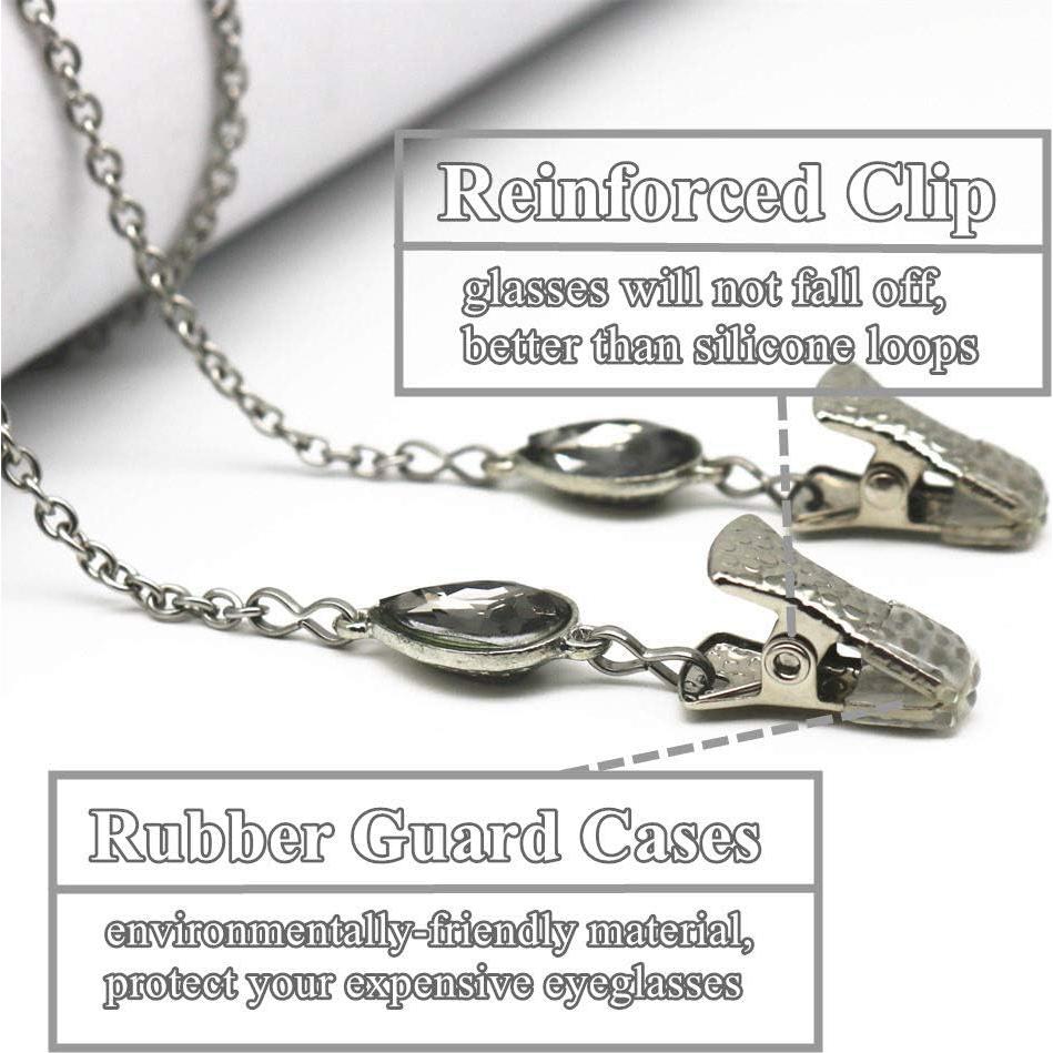 Soporte de Gafas Ever Cute Clip Teardrop Gris 73.9 cm