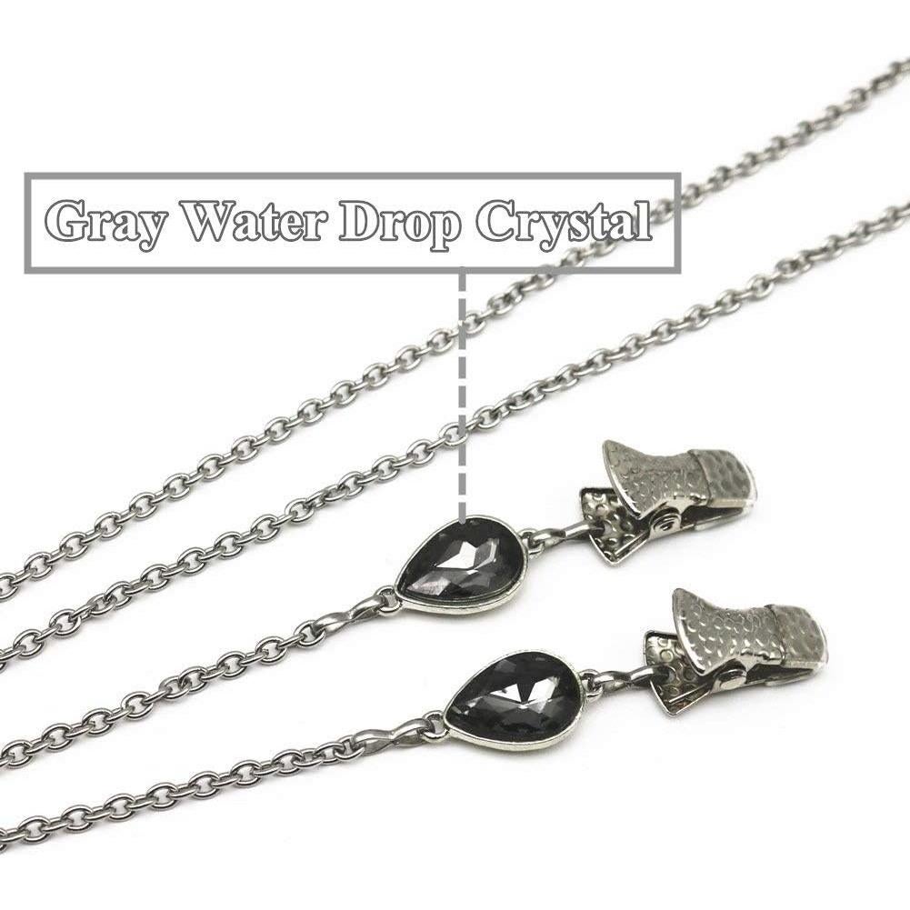 Soporte de Gafas Ever Cute Clip Teardrop Gris 73.9 cm