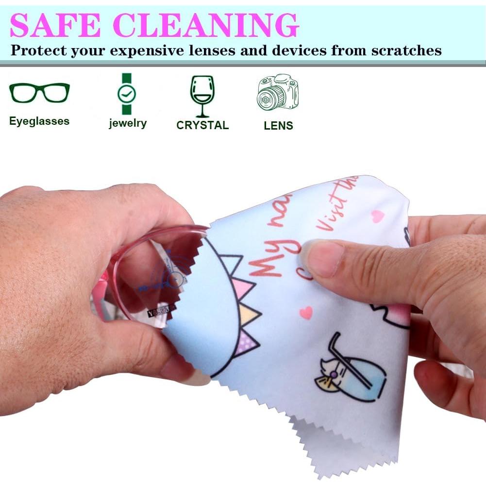 6 Correas Ajustables para Gafas Niños y Adultos + 2 Paños Microfibra