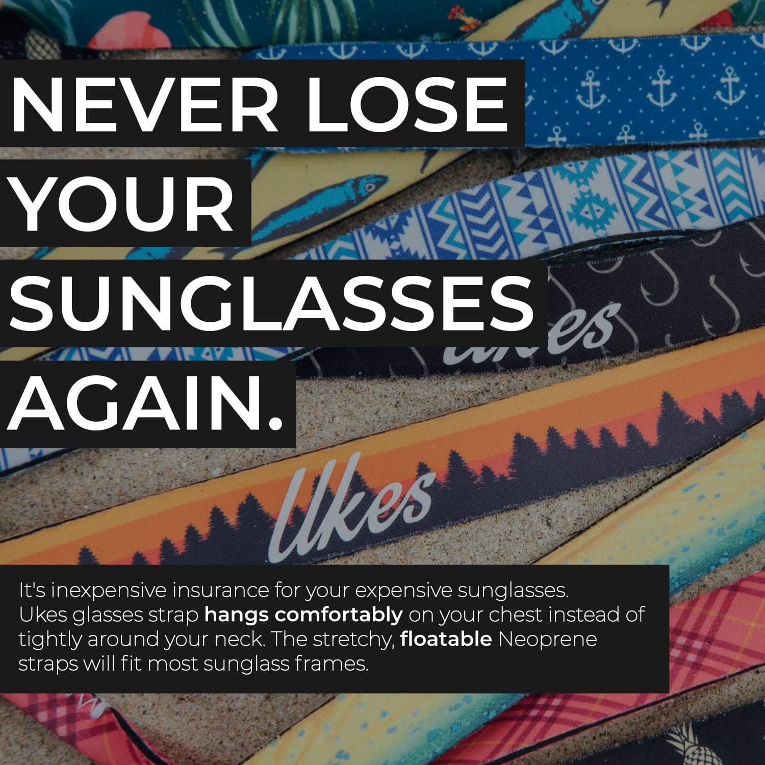 Correa para Gafas Ukes de Neopreno Flotante - Color El Ancla