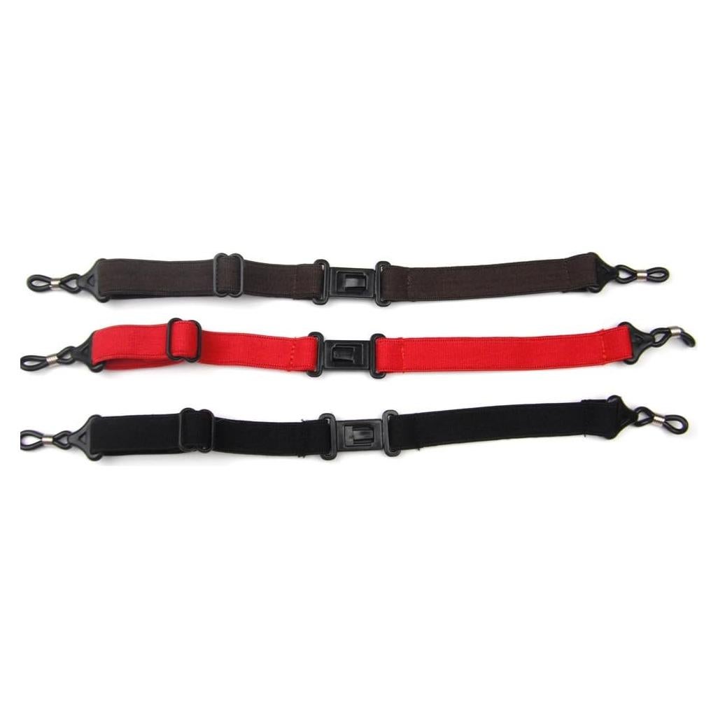 Correa Deportiva Ajustable 3pcs para Gafas de Seguridad - Color Mezclado