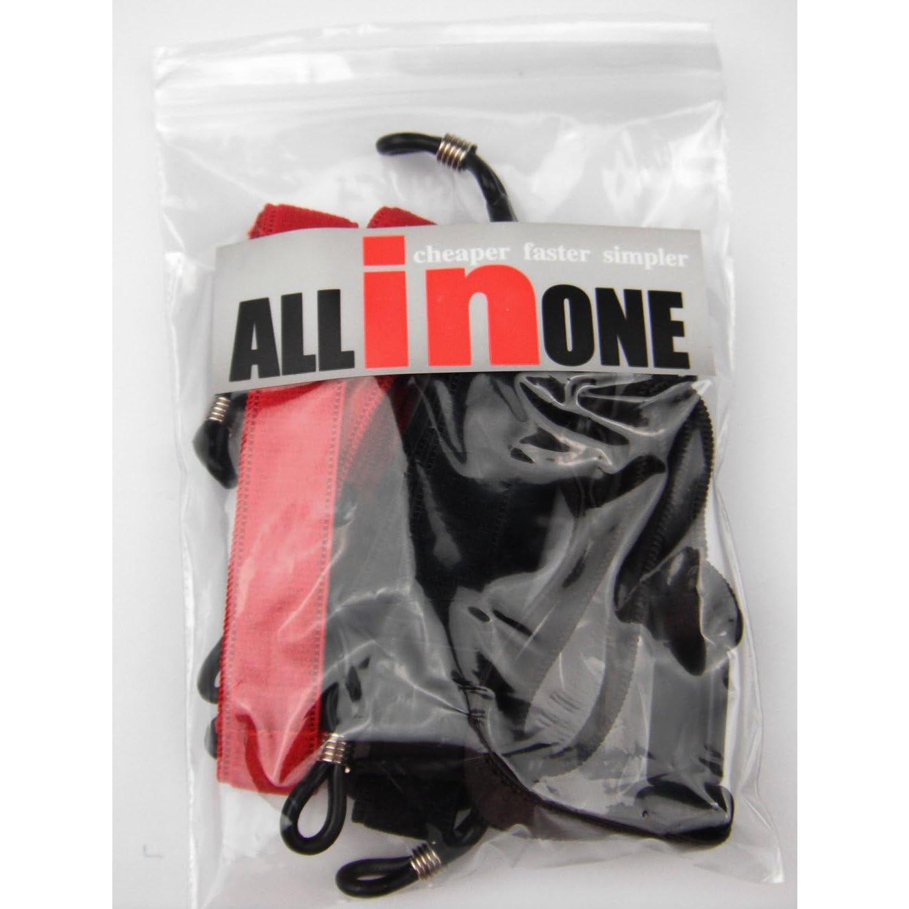 Correa Deportiva Ajustable 3pcs para Gafas de Seguridad - Color Mezclado