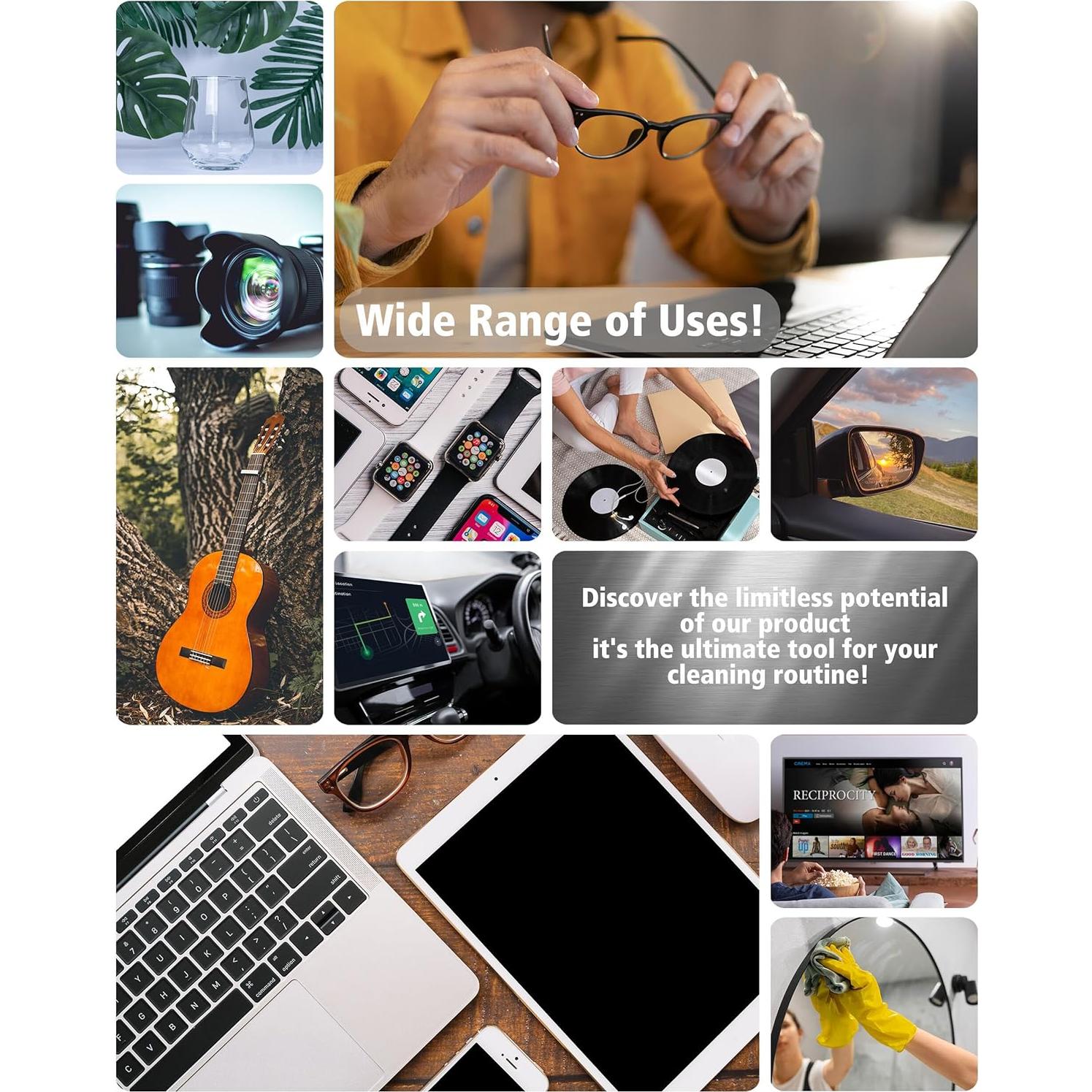 Paño de limpieza de microfibra Jiamicrofiber - 6 unidades con diseño perro