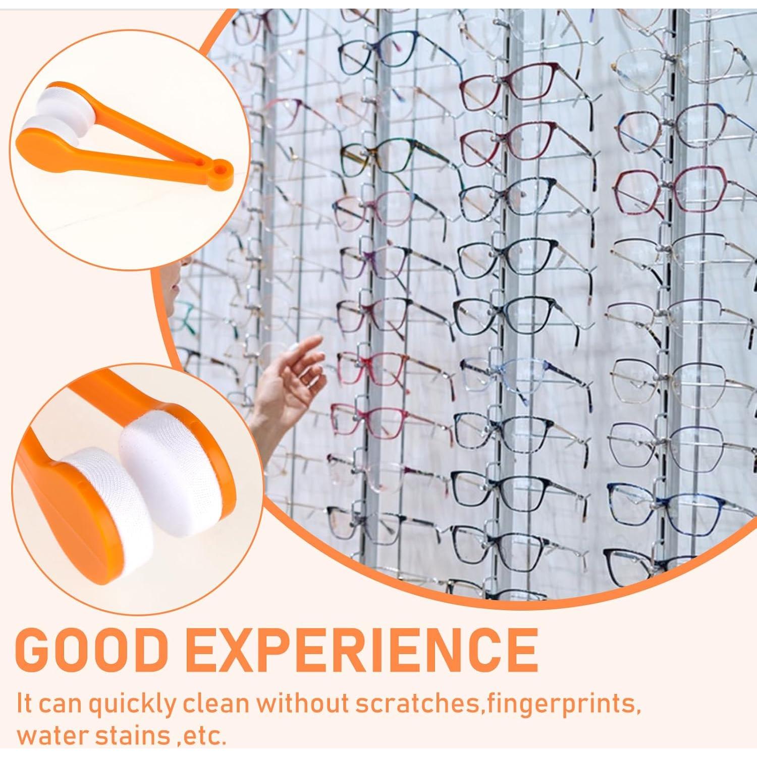 Kit de Limpieza de Gafas 8 Pcs YQQYG con Cepillo de Microfibra