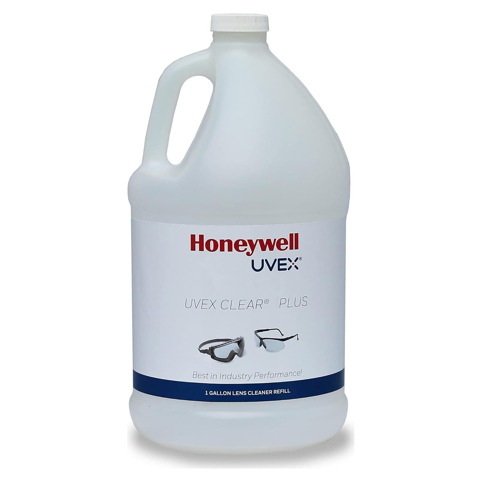 Limpiador de Lentes Uvex Clear Plus 3.785L - Fórmula Mejorada