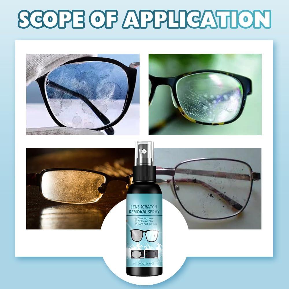 Spray Limpiador de Gafas AprYew 100ml - Removedor de Rayones