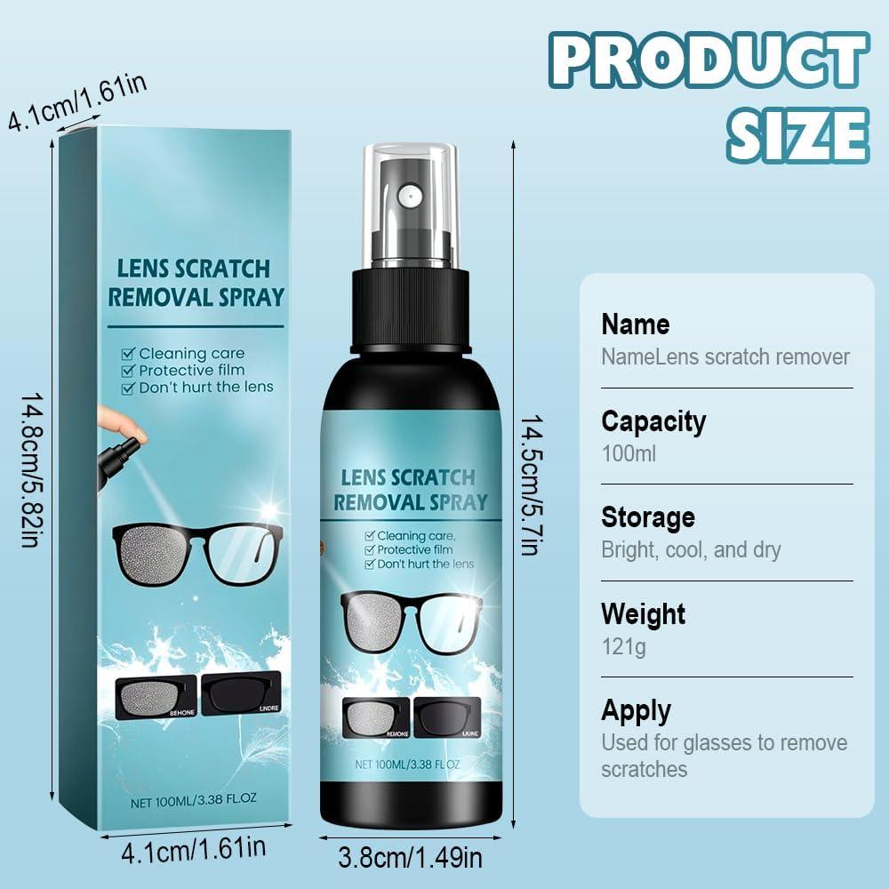 Spray Limpiador de Gafas AprYew 100ml - Removedor de Rayones