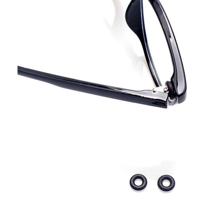 Kit de Reparación de Gafas 5 Pares Silicona + Destornillador