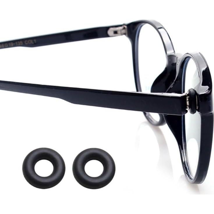 Kit de Reparación de Gafas 5 Pares Silicona + Destornillador