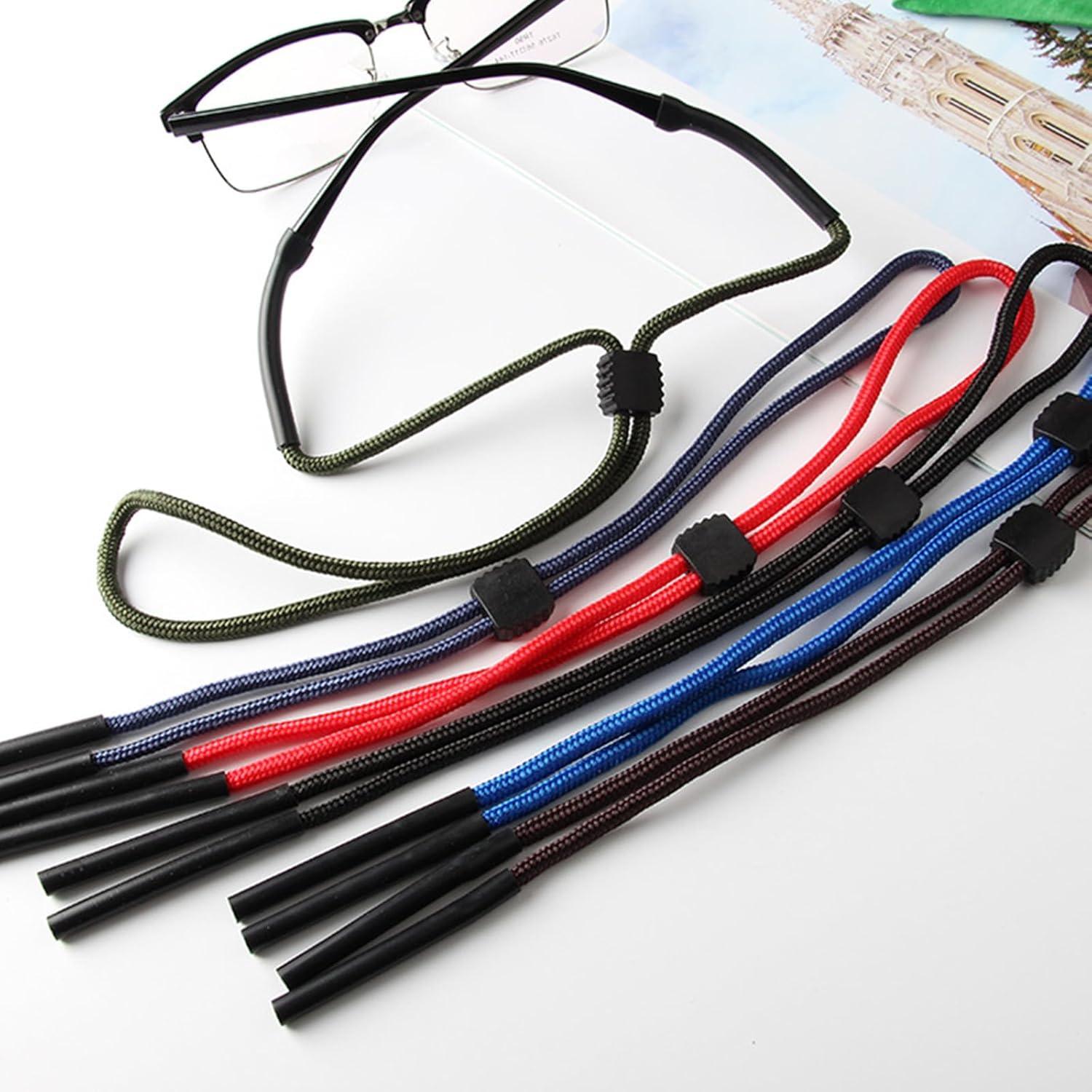 Set de 10 Correas Ajustables para Gafas EBIEFLY Multicolor