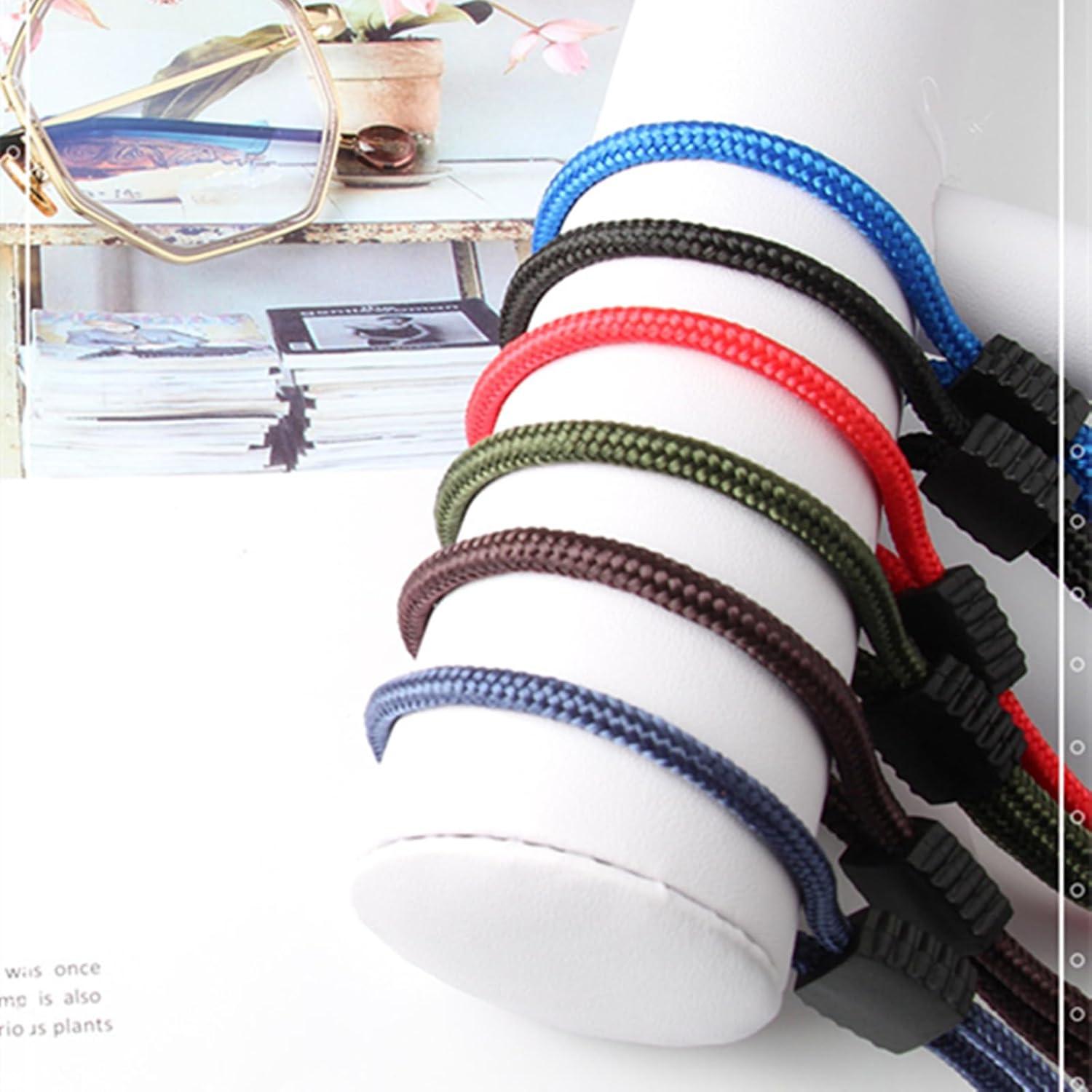 Set de 10 Correas Ajustables para Gafas EBIEFLY Multicolor