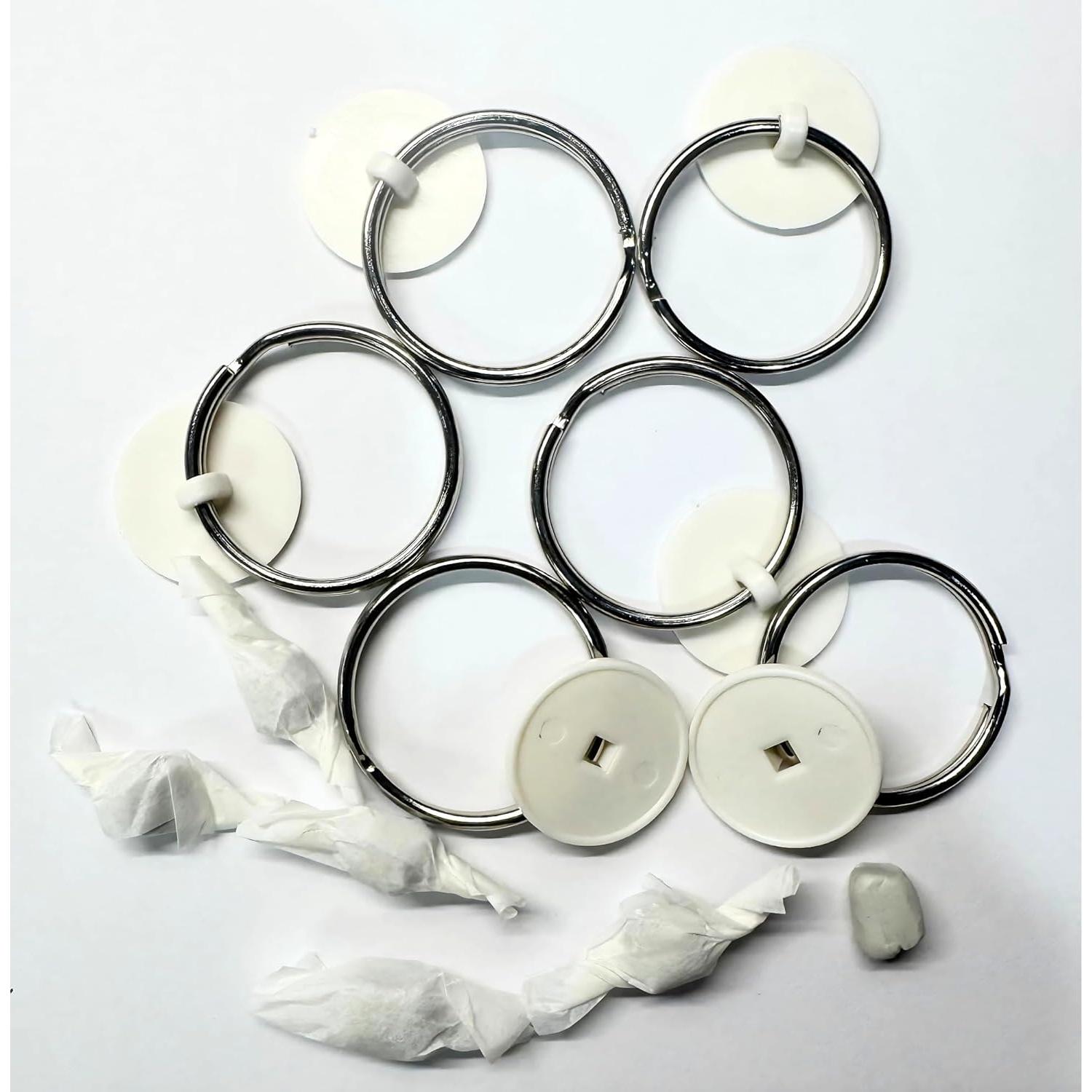 Soporte Adhesivo SticknHang 6-Pak para Gafas - Reutilizable