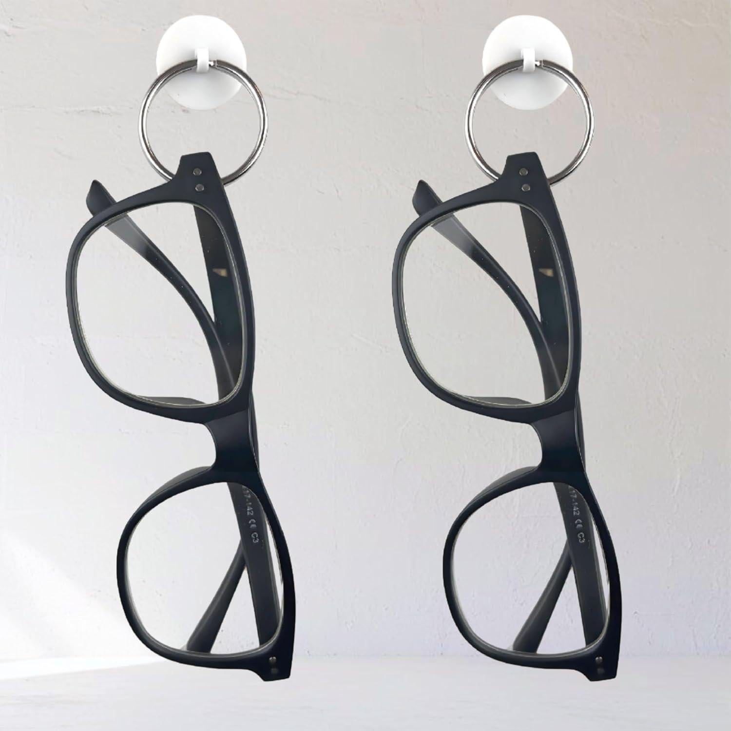 Soporte Adhesivo SticknHang 6-Pak para Gafas - Reutilizable