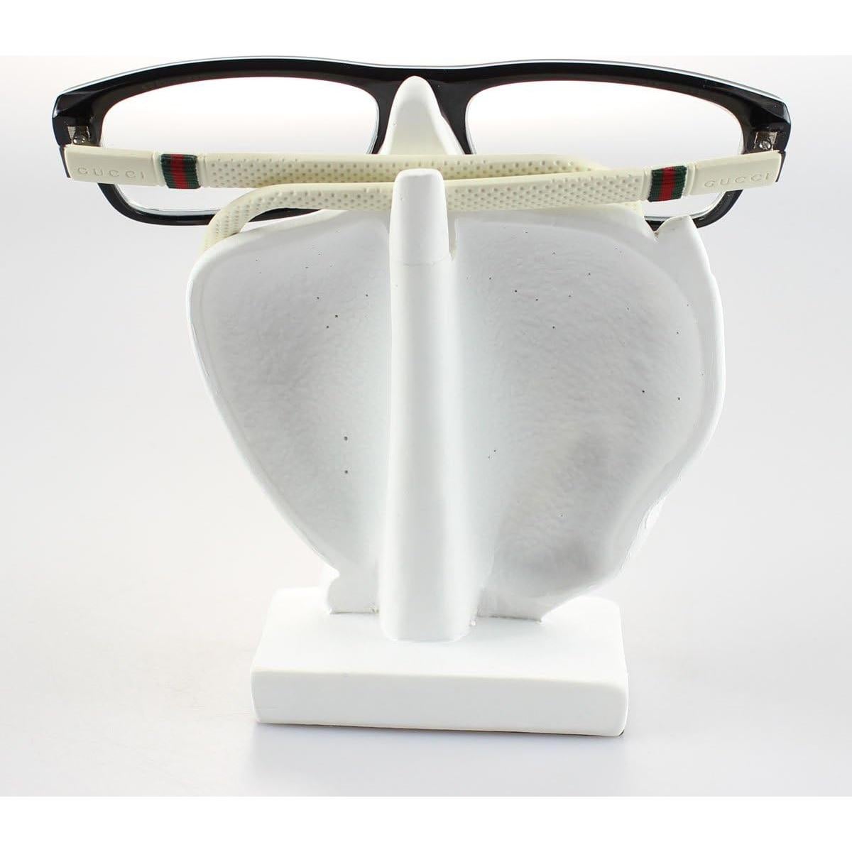 Soporte para Gafas JewelryNanny - Nariz Esculpida Blanco