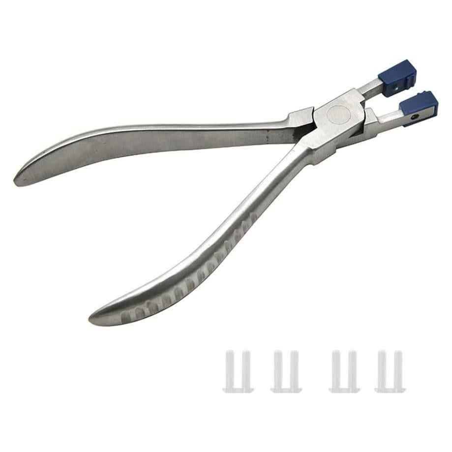 Alicates de Reparación de Gafas Sin Montura Janky - Plata - Acero Inoxidable