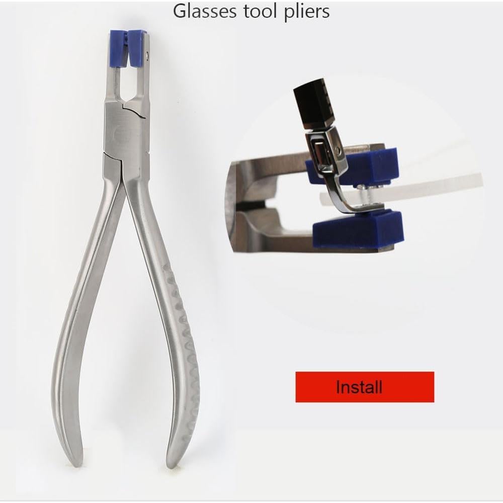 Alicates de Reparación de Gafas Sin Montura Janky - Plata - Acero Inoxidable