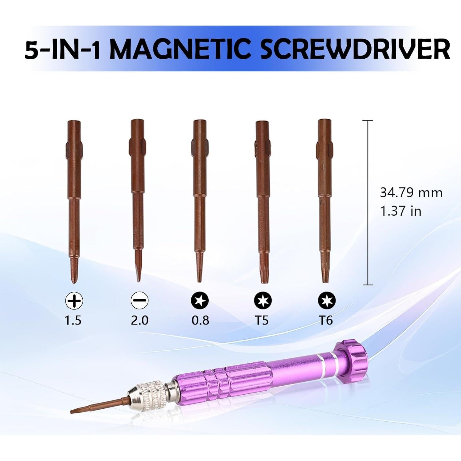 Kit de Reparación de Gafas HZJ 290 Accesorios Portátil