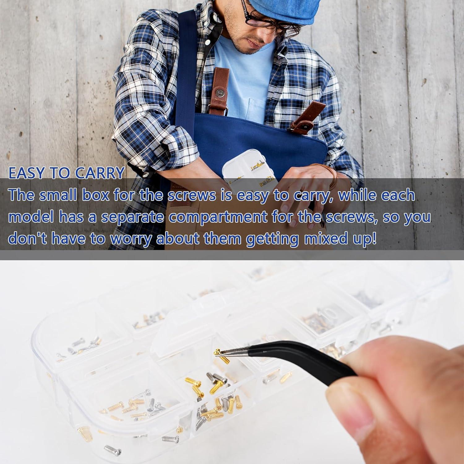 Kit de Reparación de Gafas HZJ 290 Accesorios Portátil