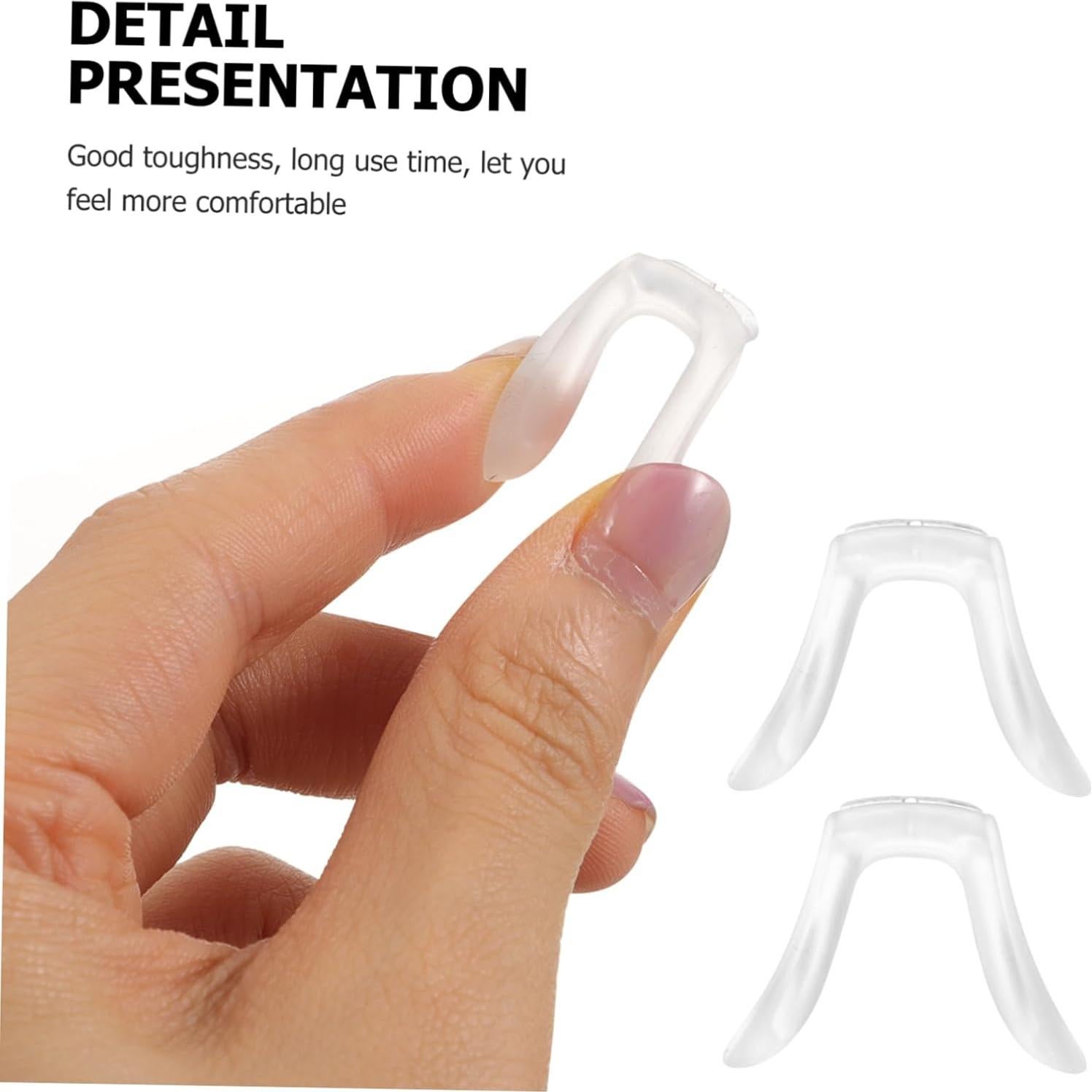 3 Almohadillas de Nariz de Silicona DOITOOL para Gafas