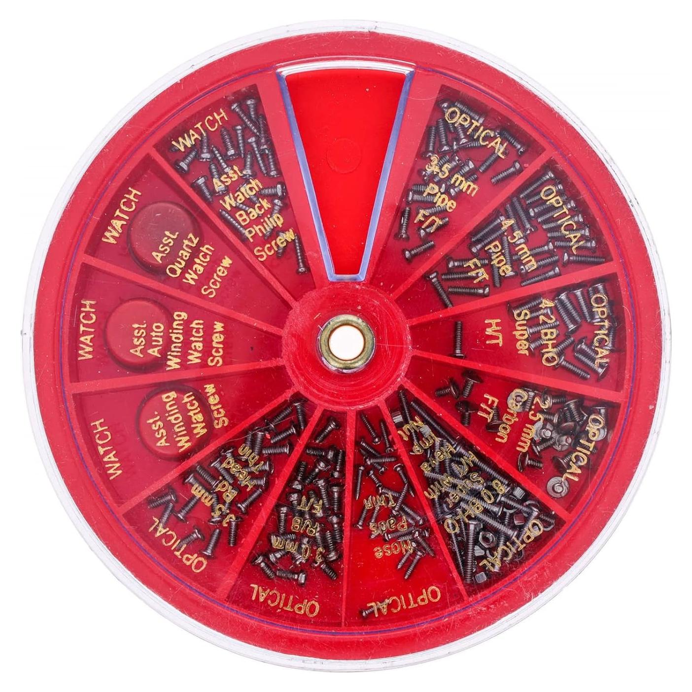 Kit de Reparación de Gafas y Relojes ToolTreaux 250 Piezas