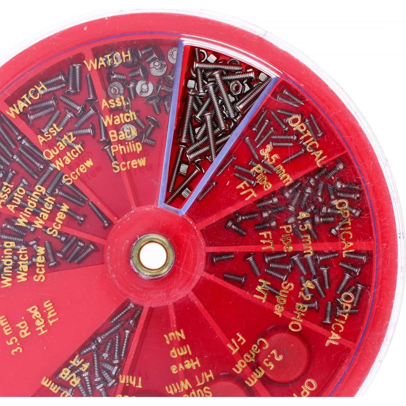 Kit de Reparación de Gafas y Relojes ToolTreaux 250 Piezas