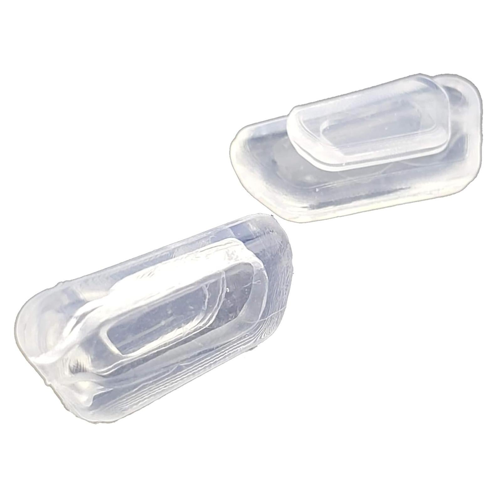 3 Pares Almohadillas Nariz Silicona Reemplazo Gafas 13x7mm