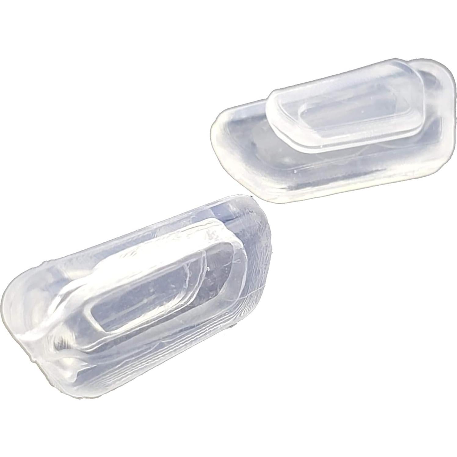 3 Pares Almohadillas Nariz Silicona Reemplazo Gafas 13x7mm