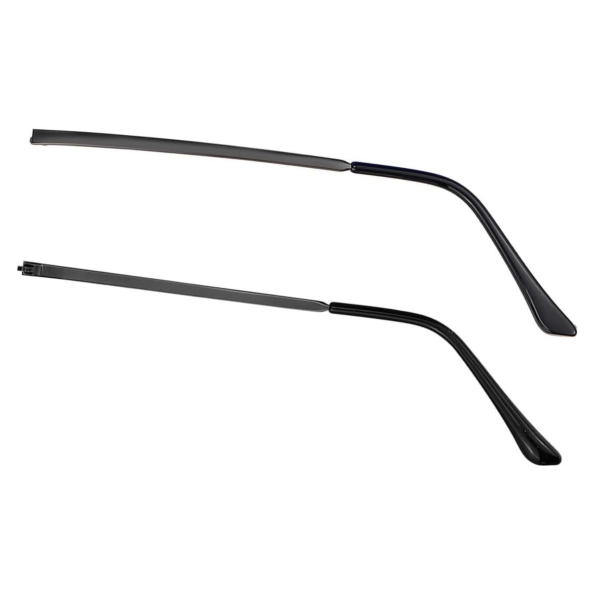 Brazos de Reemplazo para Gafas Metal Universal Marrón