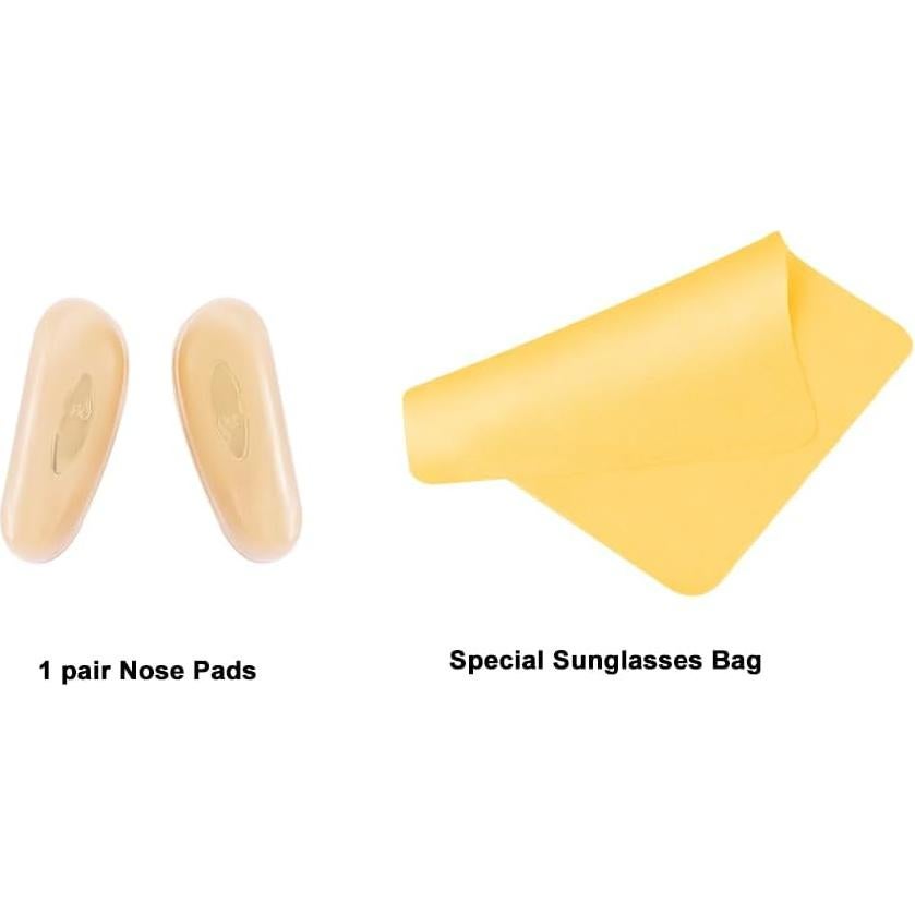 Almohadillas de nariz FOOUSA para gafas Ray Ban Aviator