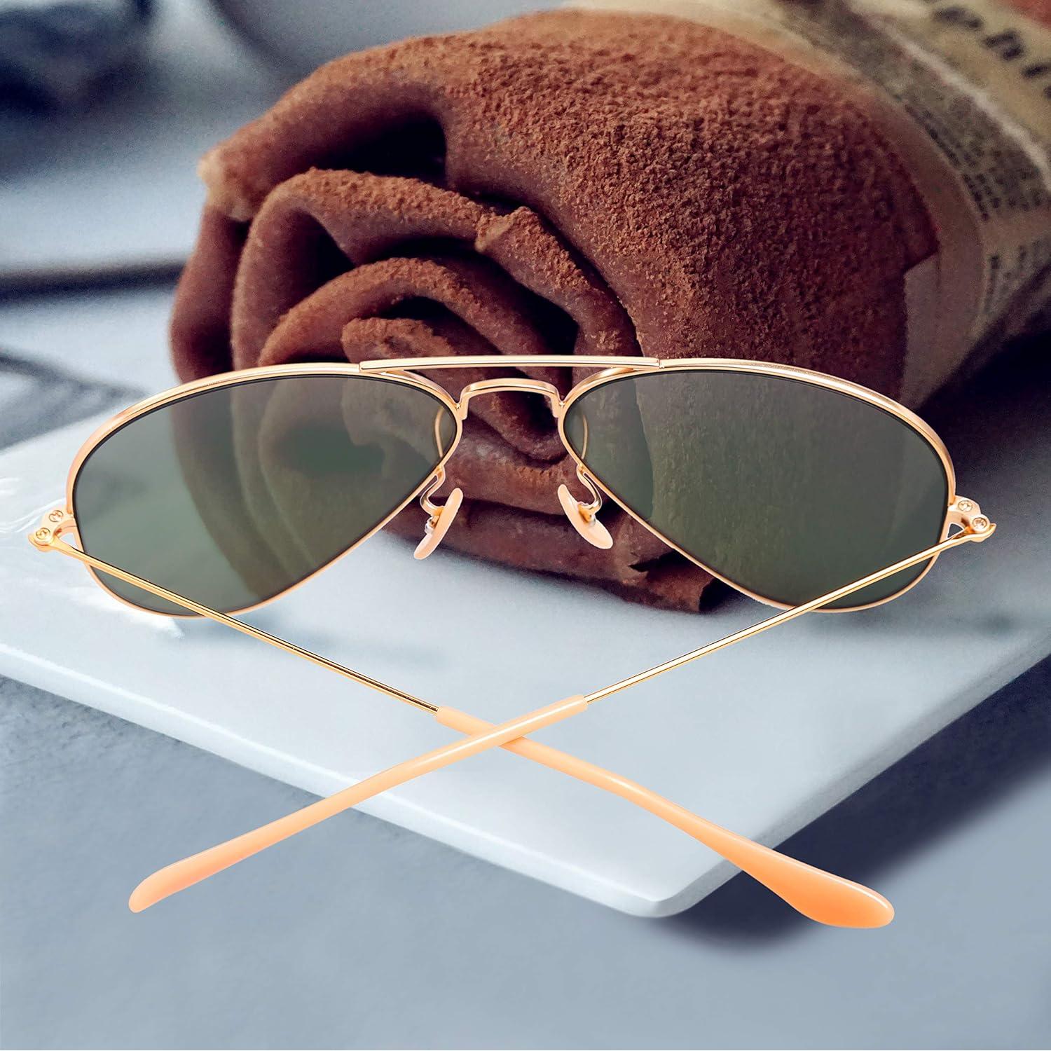 Almohadillas de nariz FOOUSA para gafas Ray Ban Aviator