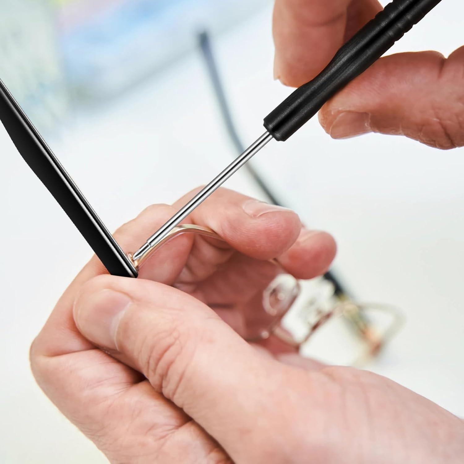 Kit de Reemplazo de Brazos de Gafas Metal BESPORTBLE - Universal