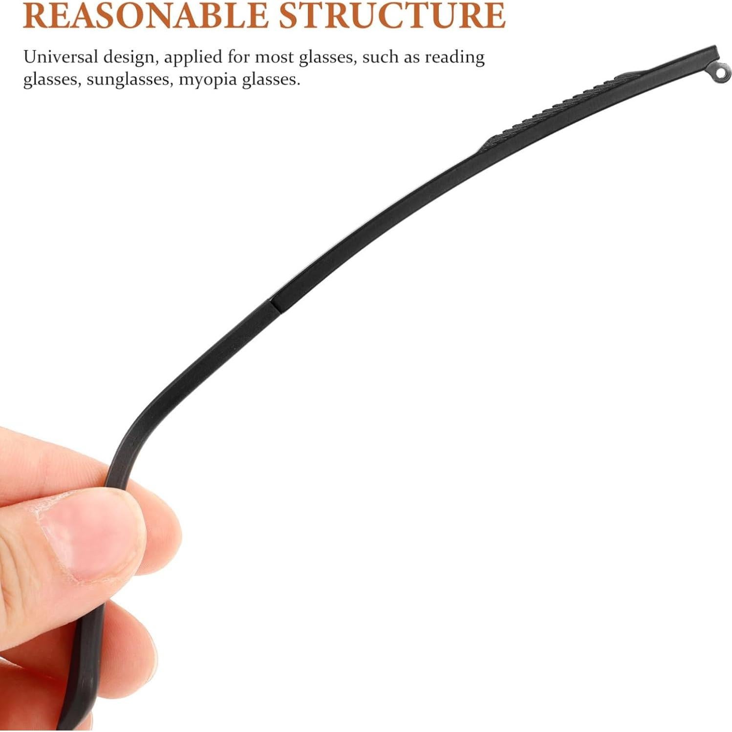 Brazos de Reemplazo para Gafas Healvian Metal 13x4.5cm