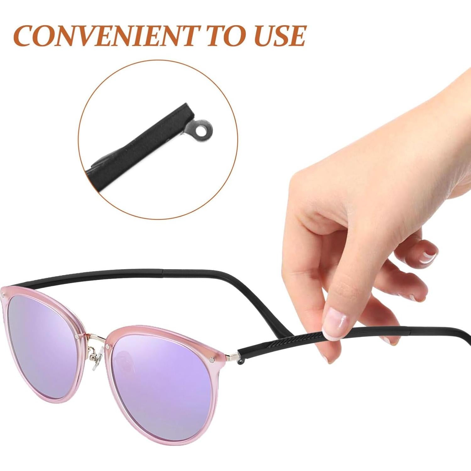 Brazos de Reemplazo para Gafas Healvian Metal 13x4.5cm