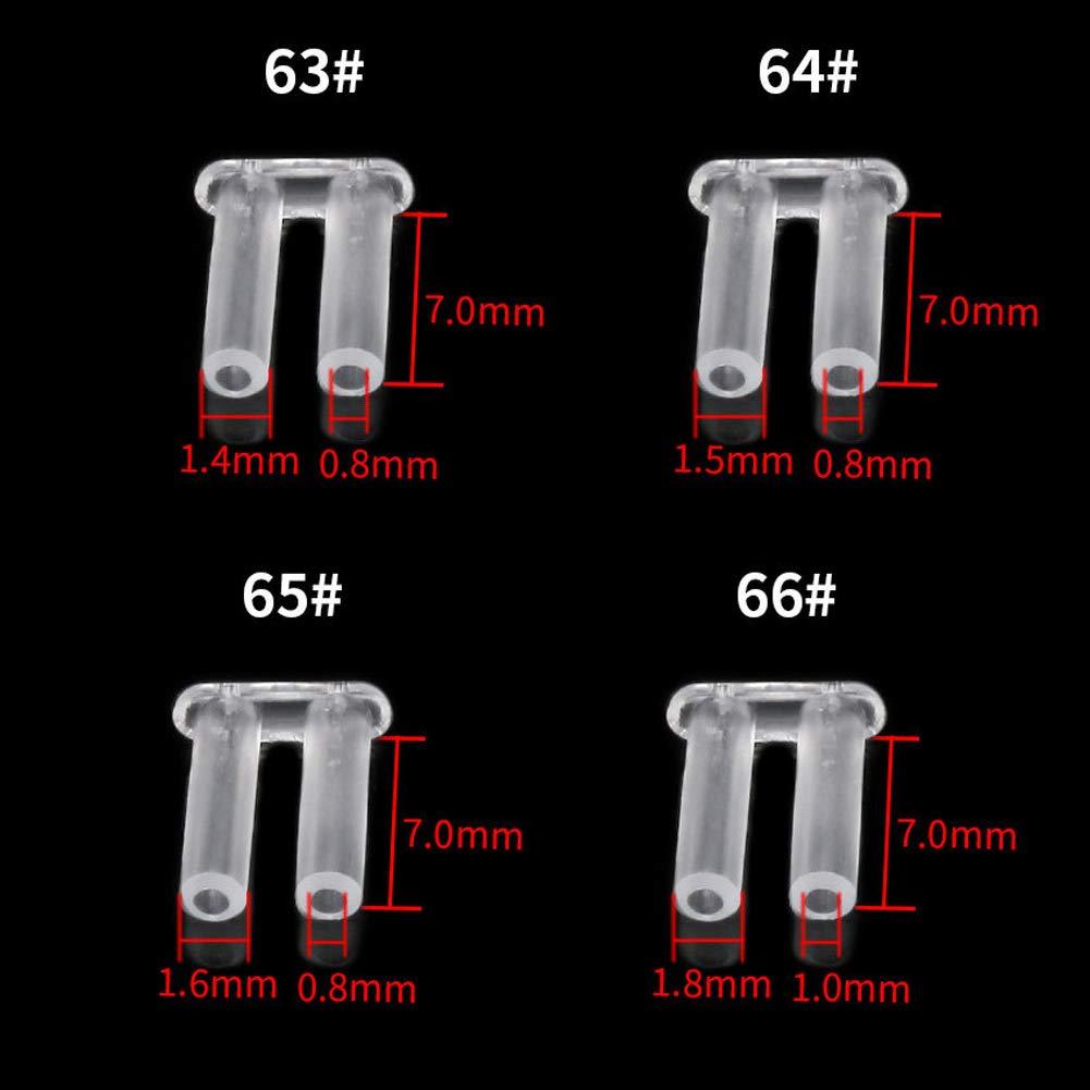 200 Piezas Mangas de Plástico Transparente BORDSTRACT para Gafas