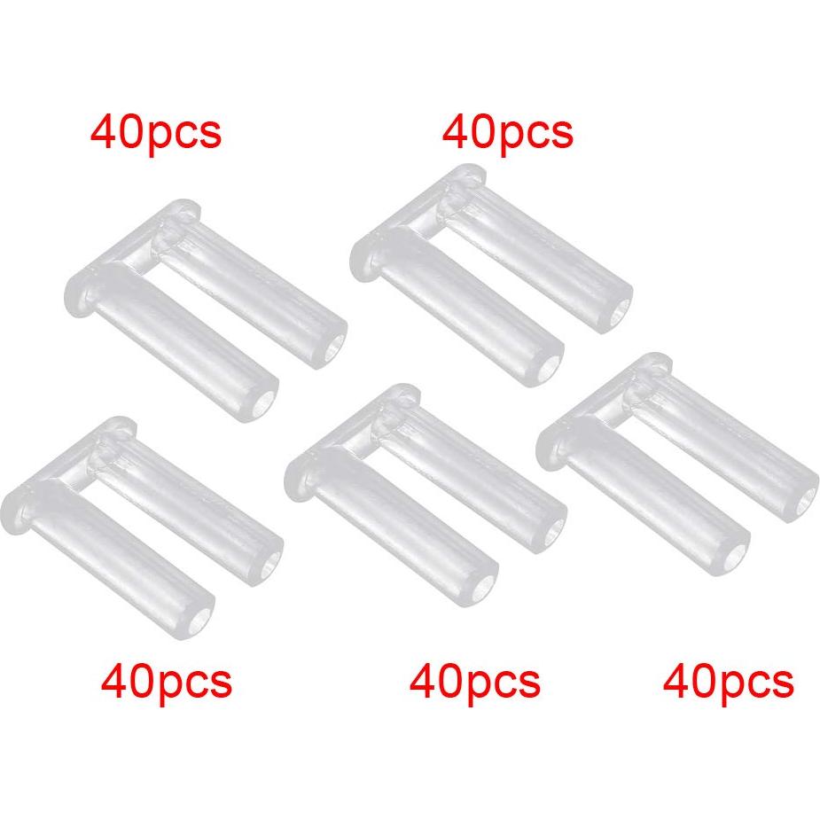 200 Piezas Mangas de Plástico Transparente BORDSTRACT para Gafas