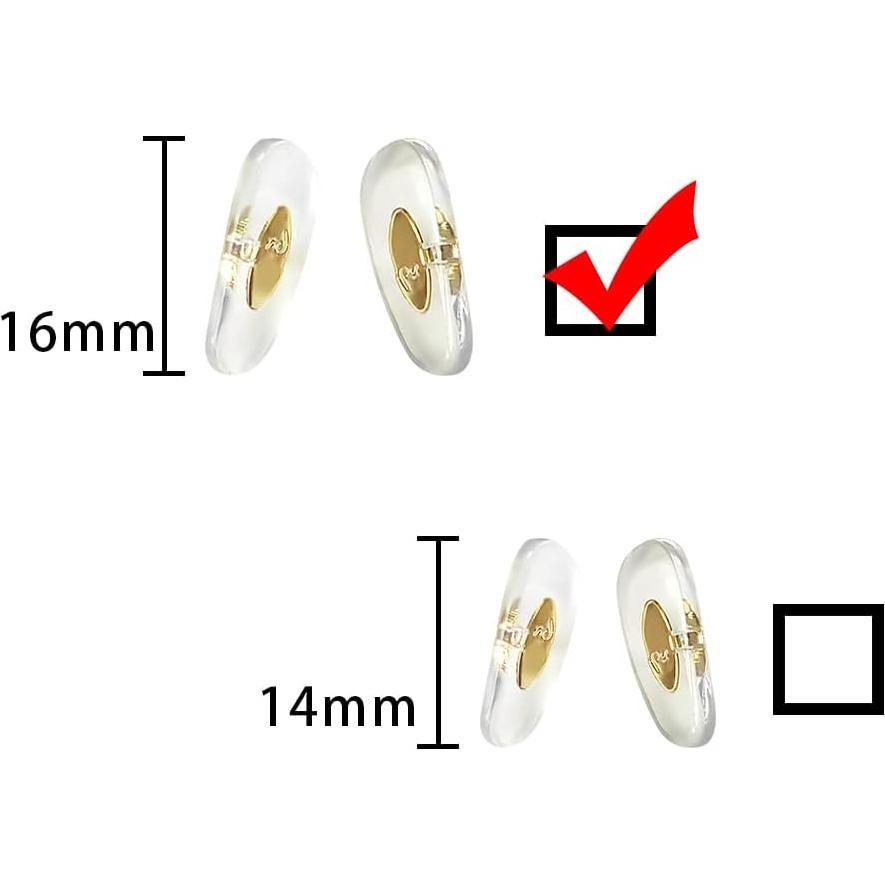 Almohadillas de nariz Ray-Ban para gafas de sol RB3025 y RB3026