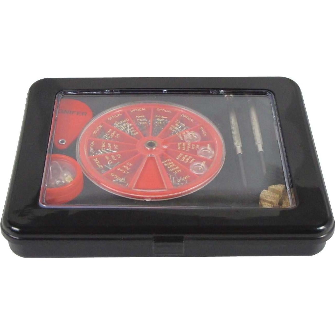 Kit de Herramientas de Reparación de Gafas y Relojes SE 9 Piezas