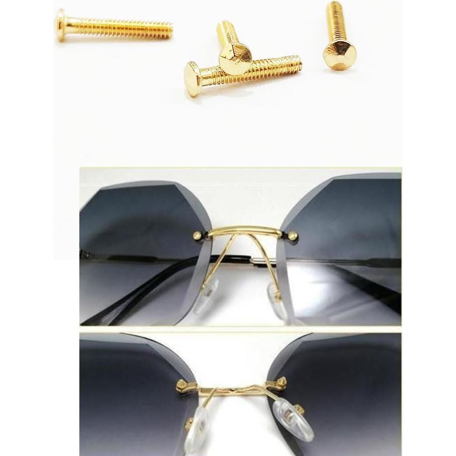 Kit de Reparación para Gafas Sin Montura Janky - Tornillos y Destornillador