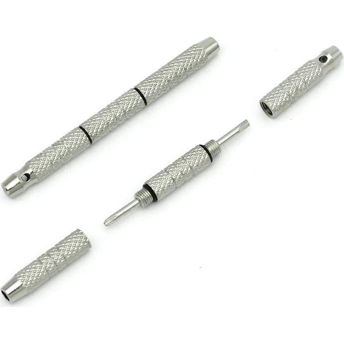 Kit de Reparación para Gafas Sin Montura Janky - Tornillos y Destornillador