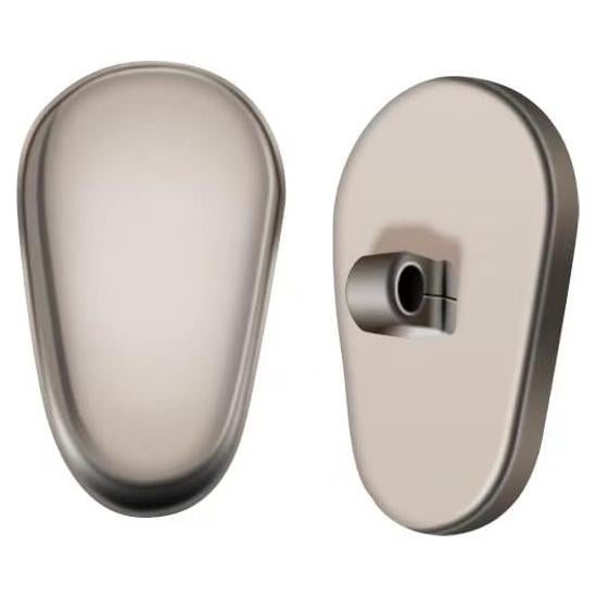Almohadillas de Nariz de Titanio Antideslizantes para Gafas - Kit de Reparación con Destornillador