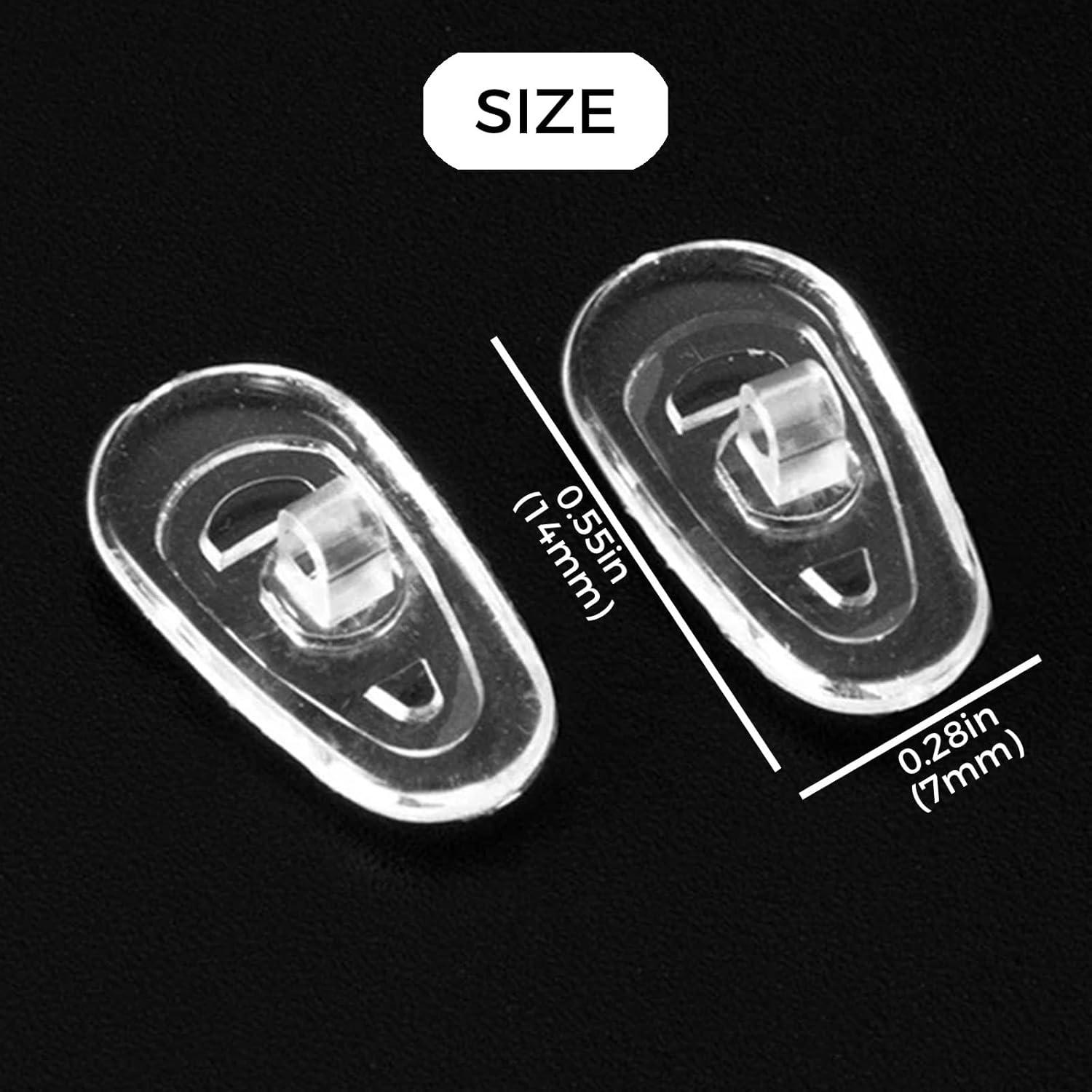 50 Almohadillas de Silicona para Nariz Gafas LINYUEARUI