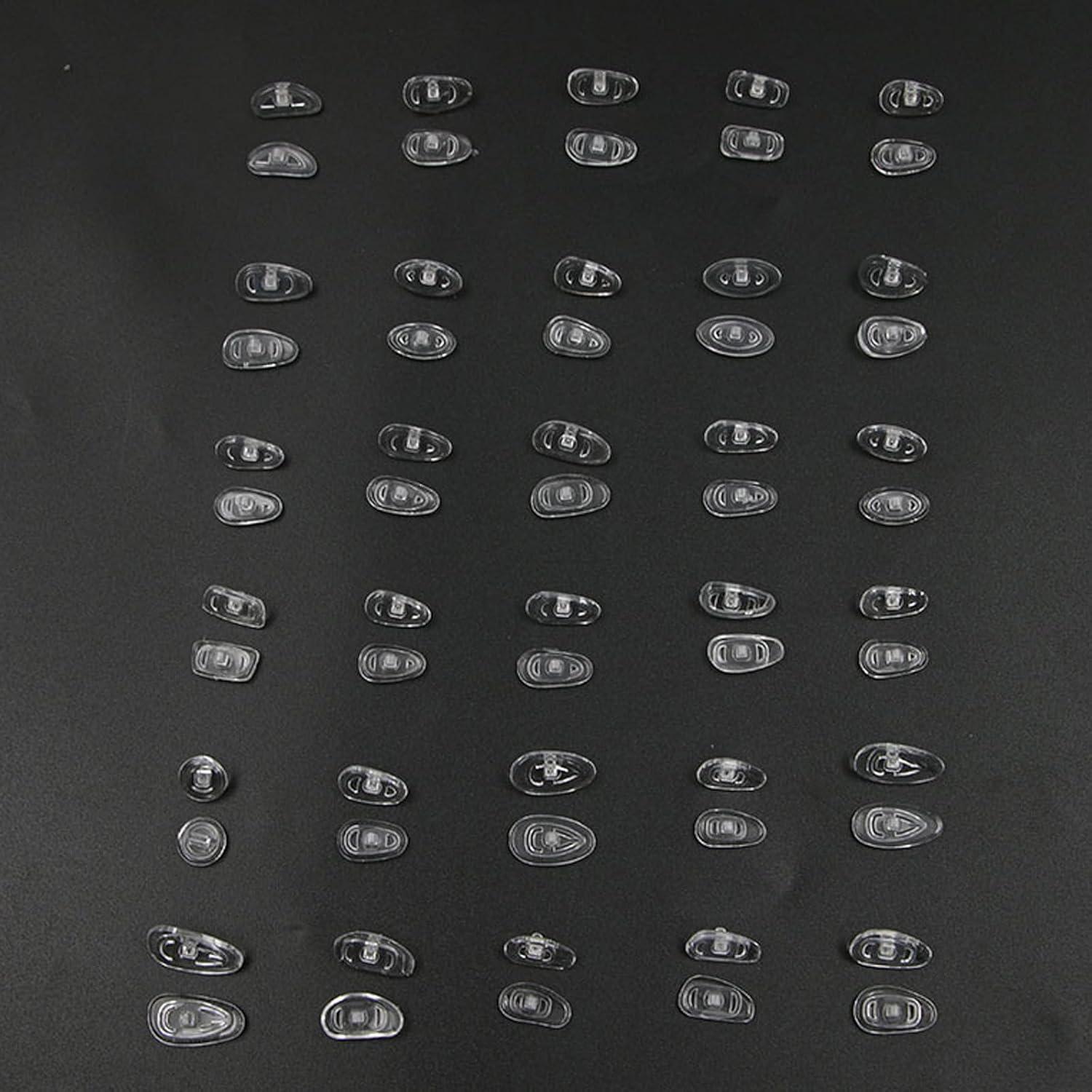 50 Almohadillas de Silicona para Nariz Gafas LINYUEARUI