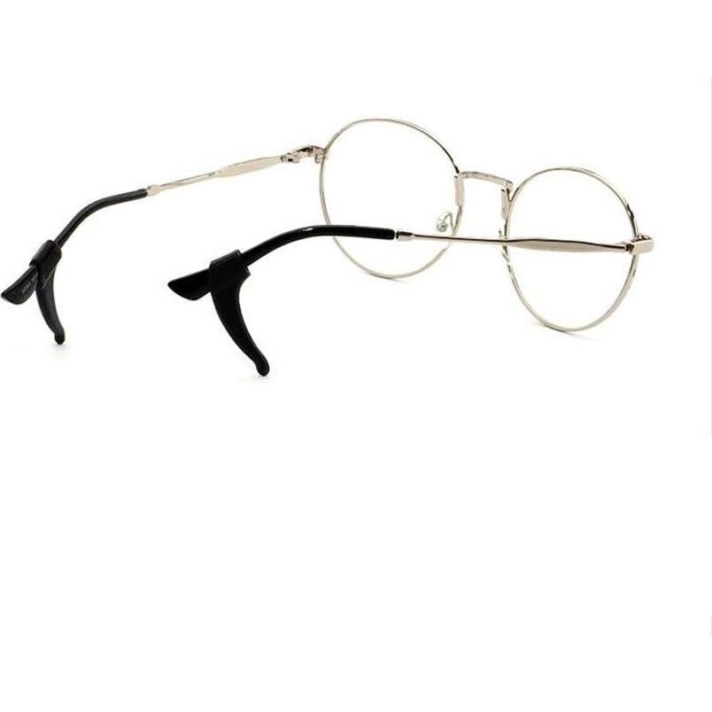 5 Pares Almohadillas Antideslizantes para Gafas Upstore Negro