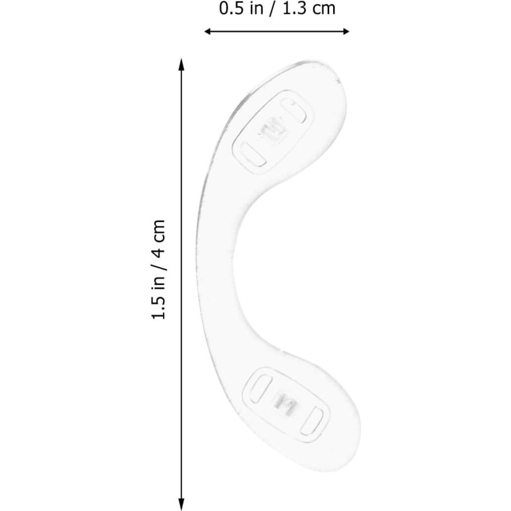 Almohadillas Antideslizantes para Nariz COHEALI 5 Piezas Silicona